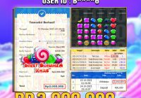 Bukti JP Slot Member KUNING TOTO 15 Oktober 2023 Sweet Bonanza Xmas