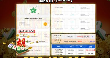 Bukti JP Slot Member KUNING TOTO 18 Oktober 2023 Mahjong Ways