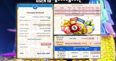 Bukti JP Togel Member KUNING TOTO 18 Oktober 2023 3D 2D Jp