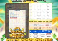 Bukti JP Slot Member KUNING TOTO 26 September 2023 Mahjong Ways