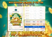 Bukti JP Slot Member KUNING TOTO 29 September 2023 Mahjong Ways 2