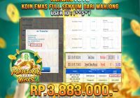 Bukti JP Slot Member KUNING TOTO 09 Oktober 2023 Mahjong Ways 2