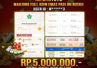 Bukti JP Slot Member KUNING TOTO 14 Oktober 2023 Mahjong Ways