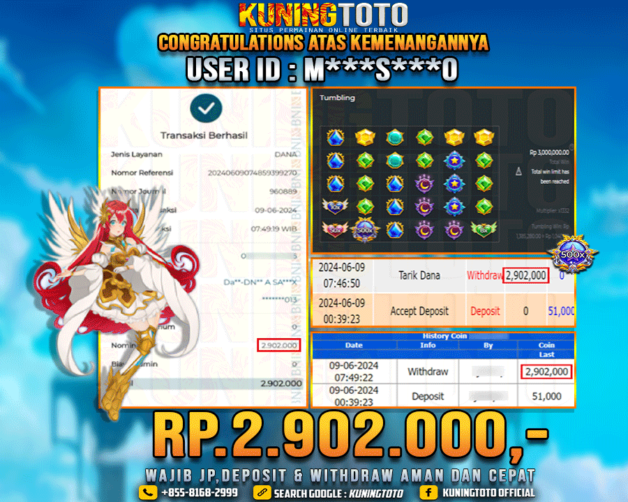 Bukti JP Slot Kuning toto 08 June 2024 Starlight Princess x1000