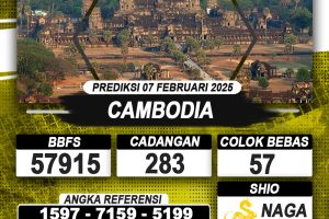 PREDIKSI CAMBODIA 07 FEB 2025 | PREDIKSI TOGEL KUNINGTOTO