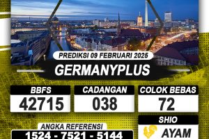 PREDIKSI GERMANYPLUS 09 FEB 2025 | PREDIKSI TOGEL KUNINGTOTO