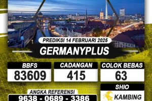 PREDIKSI GERMANYPLUS 14 FEB 2025 | PREDIKSI TOGEL KUNINGTOTO