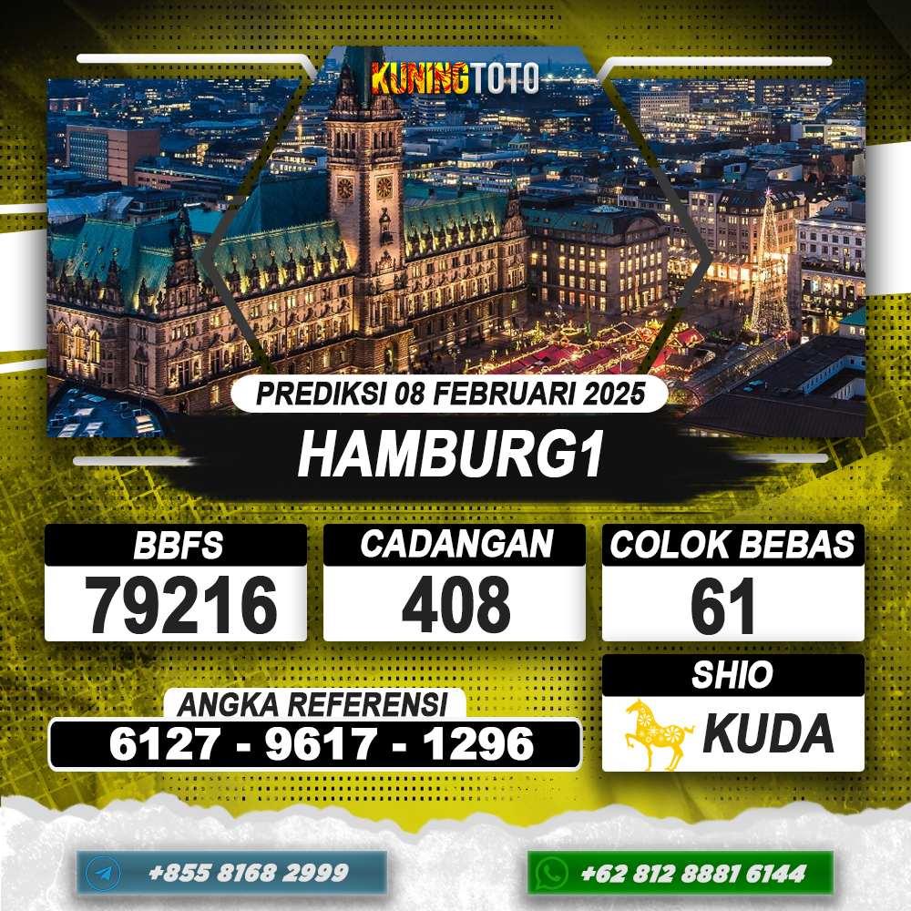 PREDIKSI HAMBURG1 08 FEB 2025 | PREDIKSI TOGEL KUNINGTOTO