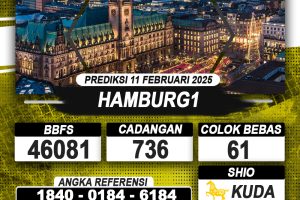 PREDIKSI HAMBURG1 11 FEB 2025 | PREDIKSI TOGEL KUNINGTOTO