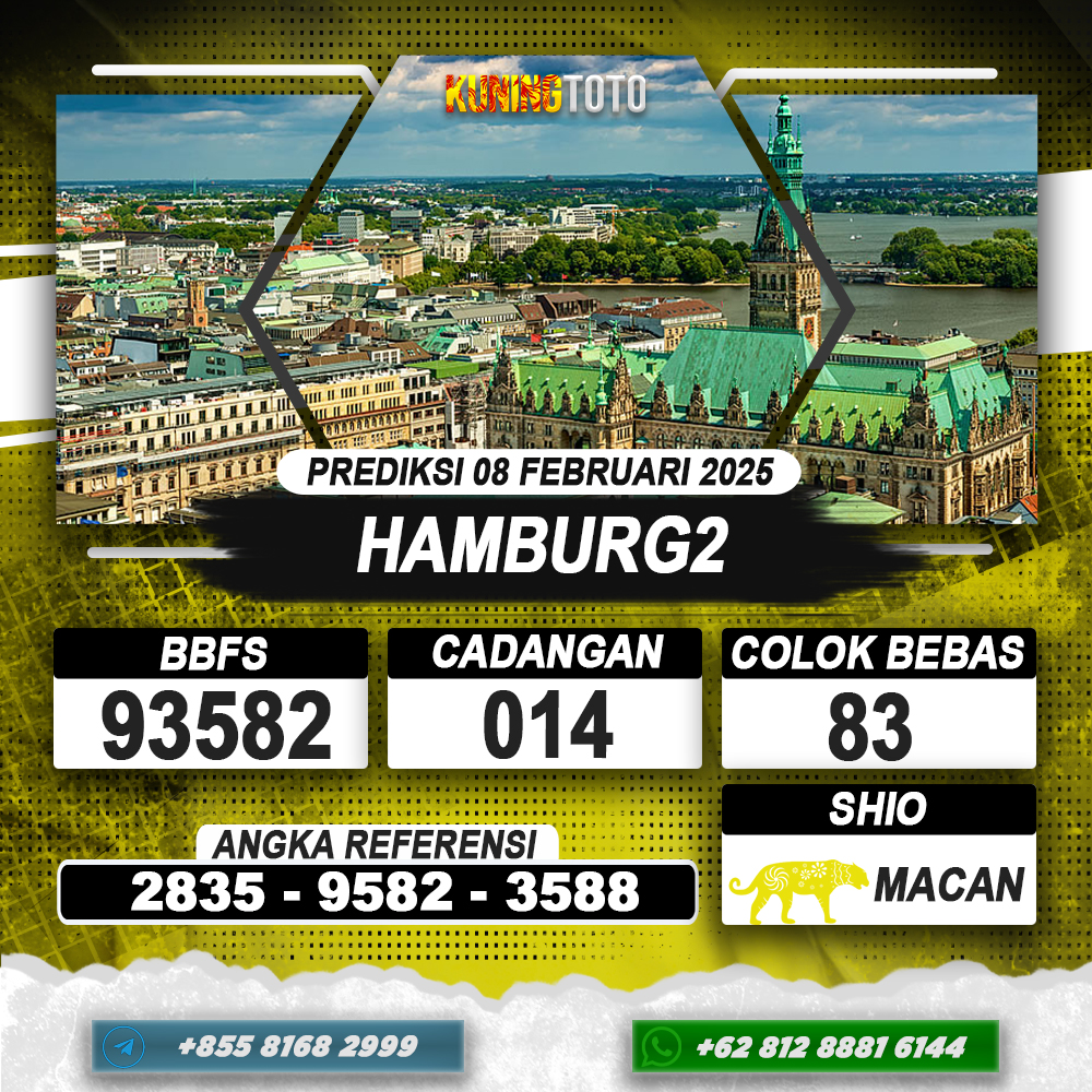 PREDIKSI HAMBURG2 08 FEB 2025 | PREDIKSI TOGEL KUNINGTOTO