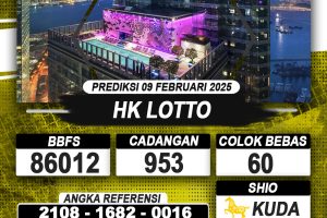 PREDIKSI HONGKONG LOTTO 09 FEB 2025 | PREDIKSI TOGEL KUNINGTOTO