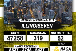 PREDIKSI ILLINOISEVEN 14 FEB 2025 | PREDIKSI TOGEL KUNINGTOTO