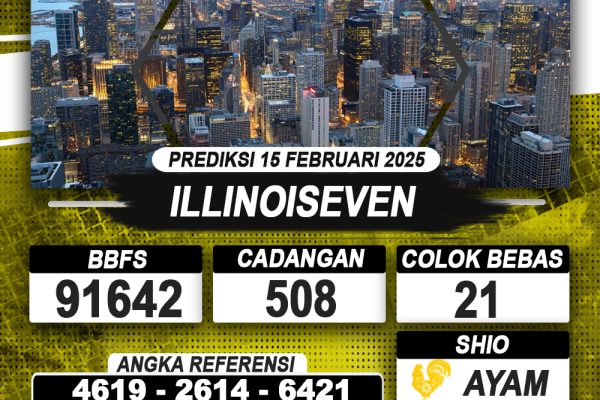 PREDIKSI ILLINOISEVEN 15 FEB 2025 | PREDIKSI TOGEL KUNINGTOTO