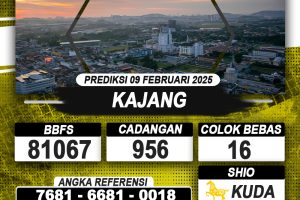 PREDIKSI KAJANG 09 FEB 2025 | PREDIKSI TOGEL KUNINGTOTO