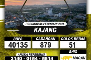 PREDIKSI KAJANG 06 FEB 2025 | PREDIKSI TOGEL KUNINGTOTO