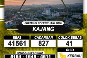 PREDIKSI KAJANG 07 FEB 2025 | PREDIKSI TOGEL KUNINGTOTO