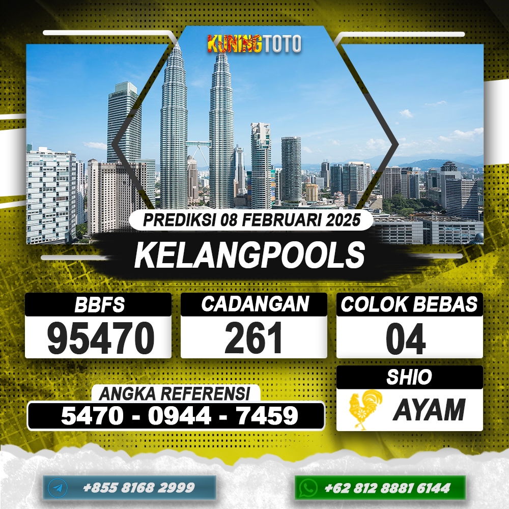 PREDIKSI KELANGPOOLS 08 FEB 2025 | PREDIKSI TOGEL KUNINGTOTO