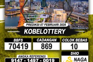 PREDIKSI KOBELOTTERY 07 FEB 2025 | PREDIKSI TOGEL KUNINGTOTO