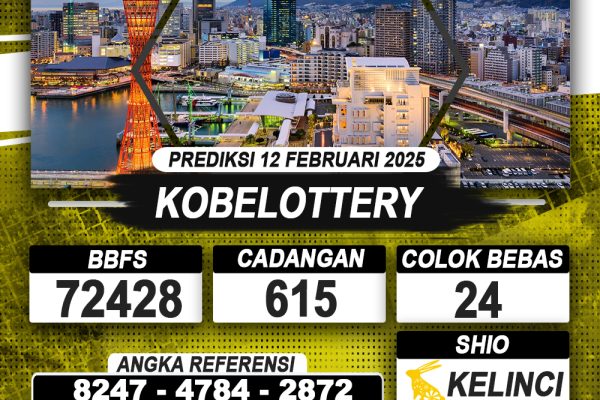 PREDIKSI KOBELOTTERY 12 FEB 2025 | PREDIKSI TOGEL KUNINGTOTO