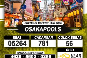 PREDIKSI OSAKAPOOLS 13 FEB 2025 | PREDIKSI TOGEL KUNINGTOTO