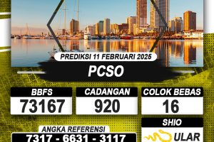 PREDIKSI PCSO 11 FEB 2025 | PREDIKSI TOGEL KUNINGTOTO