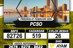 PREDIKSI PCSO 07 FEB 2025 | PREDIKSI TOGEL KUNINGTOTO