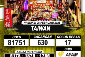 PREDIKSI TAIWAN 06 FEB 2025 | PREDIKSI TOGEL KUNINGTOTO