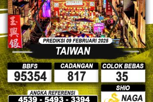 PREDIKSI TAIWAN 09 FEB 2025 | PREDIKSI TOGEL KUNINGTOTO