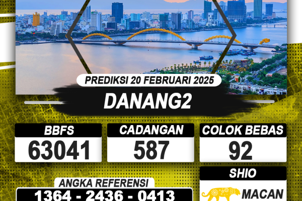 PREDIKSI DANANG2 20 FEB 2025 | PREDIKSI TOGEL KUNINGTOTO