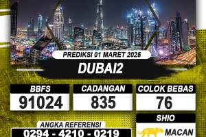 PREDIKSI DUBAI2 01 MAR 2025 | PREDIKSI TOGEL KUNINGTOTO