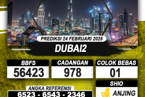 PREDIKSI DUBAI2 24 FEB 2025 | PREDIKSI TOGEL KUNINGTOTO