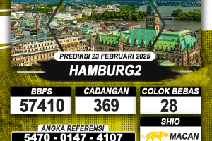 PREDIKSI HAMBURG2 23 FEB 2025 | PREDIKSI TOGEL KUNINGTOTO