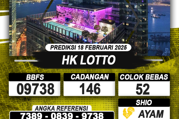 PREDIKSI HONGKONG LOTTO 18 FEB 2025 | PREDIKSI TOGEL KUNINGTOTO