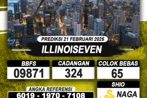 PREDIKSI ILLINOISEVEN 21 FEB 2025 | PREDIKSI TOGEL KUNINGTOTO