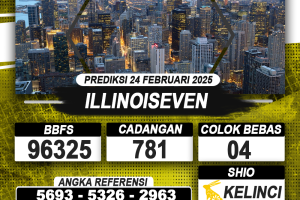 PREDIKSI ILLINOISEVEN 24 FEB 2025 | PREDIKSI TOGEL KUNINGTOTO