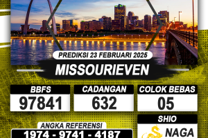 PREDIKSI MISSOURIEVEN 23 FEB 2025 | PREDIKSI TOGEL KUNINGTOTO