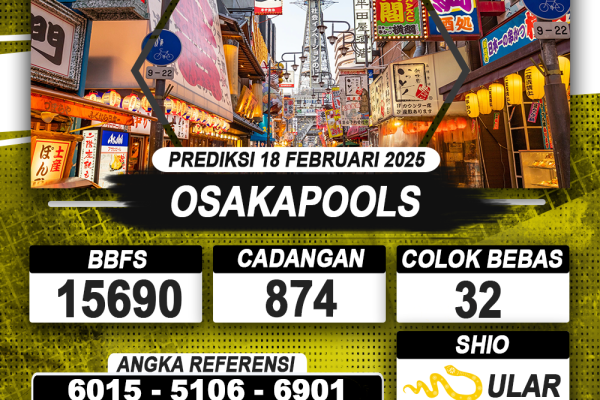 PREDIKSI OSAKAPOOLS 18 FEB 2025 | PREDIKSI TOGEL KUNINGTOTO