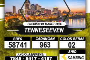 PREDIKSI TENNESEEVEN 01 MAR 2025 | PREDIKSI TOGEL KUNINGTOTO