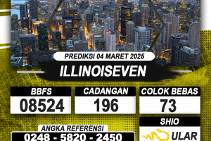 PREDIKSI ILLINOISEVEN 04 MAR 2025 | PREDIKSI TOGEL KUNINGTOTO