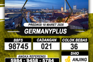 PREDIKSI GERMANYPLUS 18 MAR 2025 | PREDIKSI TOGEL KUNINGTOTO