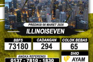 PREDIKSI ILLINOISEVEN 05 MAR 2025 | PREDIKSI TOGEL KUNINGTOTO