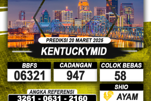 PREDIKSI KENTUCKYMID 20 MAR 2025 | PREDIKSI TOGEL KUNINGTOTO