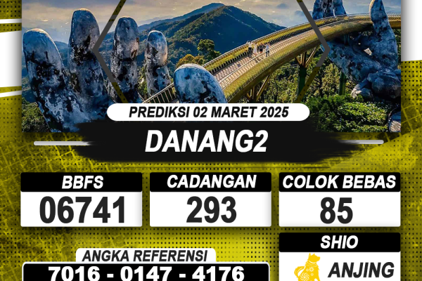 PREDIKSI DANANG2 02 MAR 2025 | PREDIKSI TOGEL KUNINGTOTO