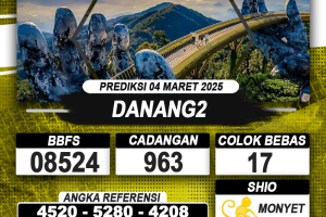 PREDIKSI DANANG2 04 MAR 2025 | PREDIKSI TOGEL KUNINGTOTO