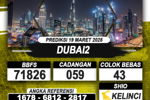 PREDIKSI DUBAI2 19 MAR 2025 | PREDIKSI TOGEL KUNINGTOTO