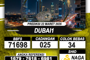 PREDIKSI DUBAI1 22 MAR 2025 | PREDIKSI TOGEL KUNINGTOTO