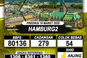 PREDIKSI HAMBURG2 19 MAR 2025 | PREDIKSI TOGEL KUNINGTOTO