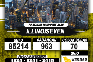 PREDIKSI ILLINOISEVEN 16 MAR 2025 | PREDIKSI TOGEL KUNINGTOTO