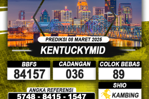 PREDIKSI KENTUCKYMID 08 MAR 2025 | PREDIKSI TOGEL KUNINGTOTO