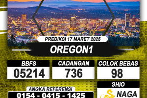 PREDIKSI OREGON1 17 MAR 2025 | PREDIKSI TOGEL KUNINGTOTO